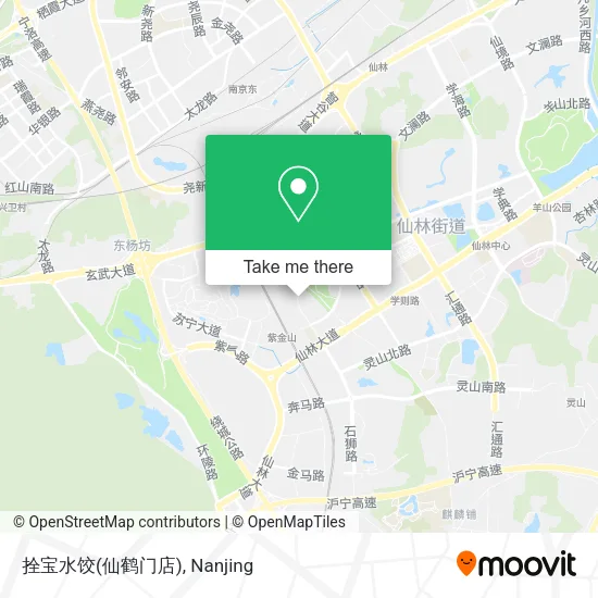 拴宝水饺(仙鹤门店) map