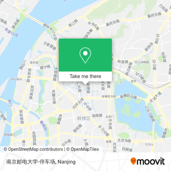 南京邮电大学-停车场 map