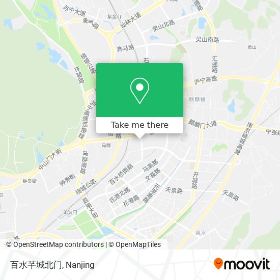 百水芊城北门 map