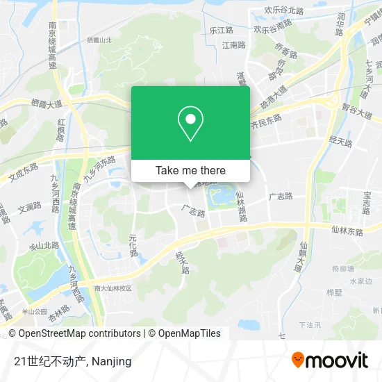 21世纪不动产 map