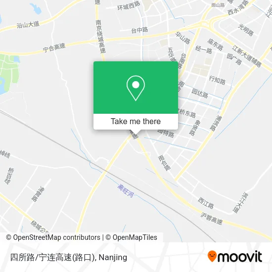 四所路/宁连高速(路口) map