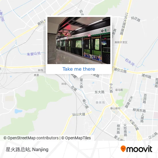 星火路总站 map