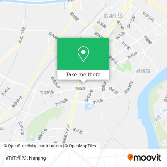 红红理发 map