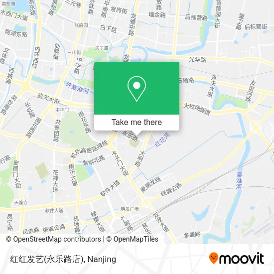 红红发艺(永乐路店) map