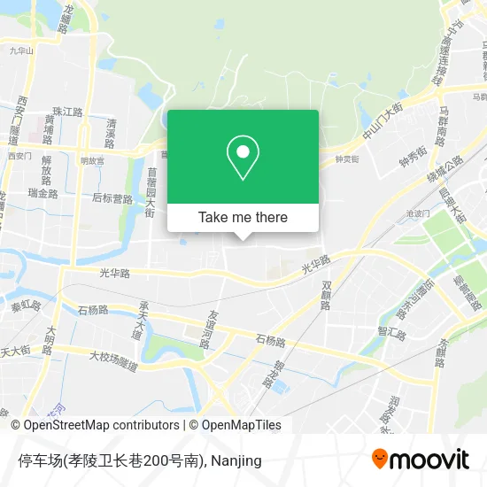 停车场(孝陵卫长巷200号南) map