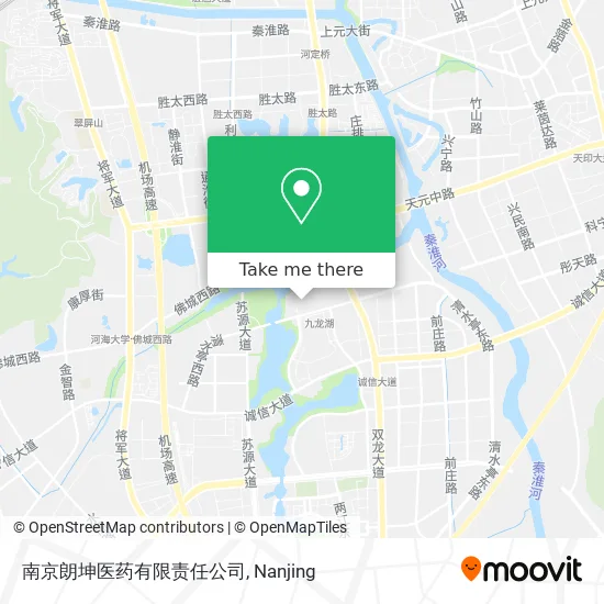 南京朗坤医药有限责任公司 map