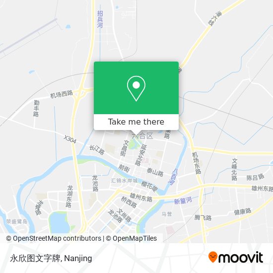 永欣图文字牌 map