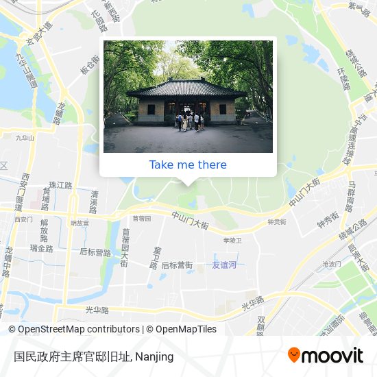 国民政府主席官邸旧址 map