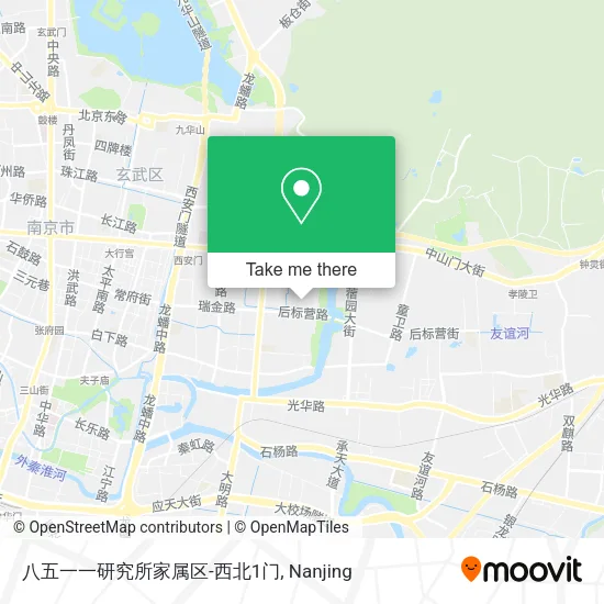 八五一一研究所家属区-西北1门 map