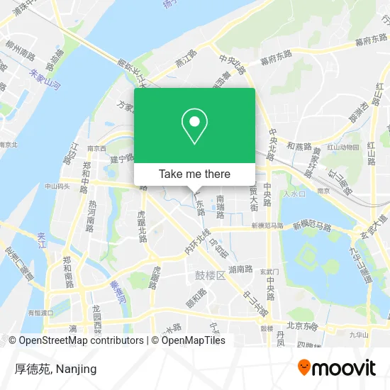 厚德苑 map
