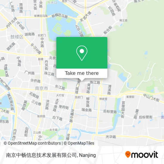 南京中畅信息技术发展有限公司 map