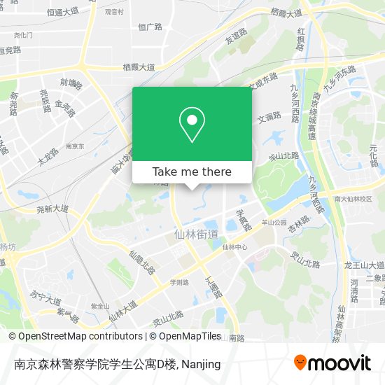南京森林警察学院学生公寓D楼 map
