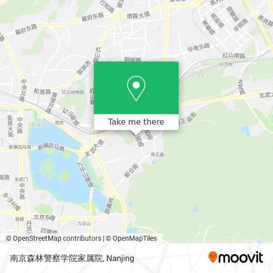 南京森林警察学院家属院 map