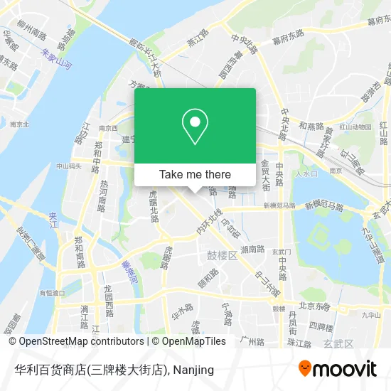 华利百货商店(三牌楼大街店) map