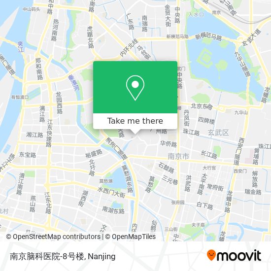 南京脑科医院-8号楼 map