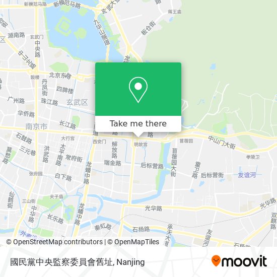 國民黨中央監察委員會舊址 map