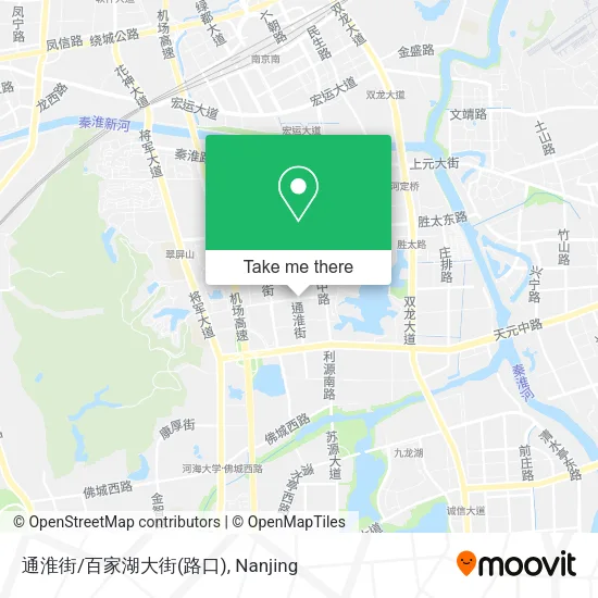 通淮街/百家湖大街(路口) map