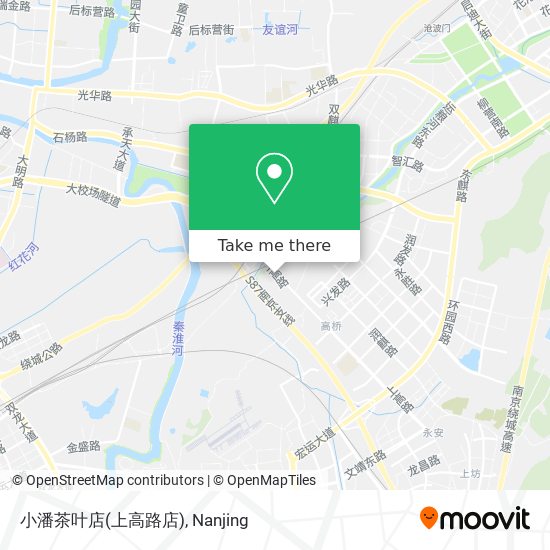 小潘茶叶店(上高路店) map