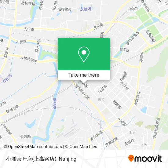 小潘茶叶店(上高路店) map