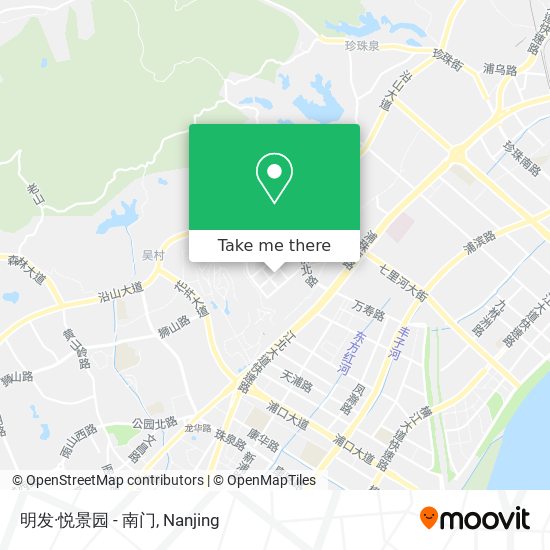 明发·悦景园 - 南门 map