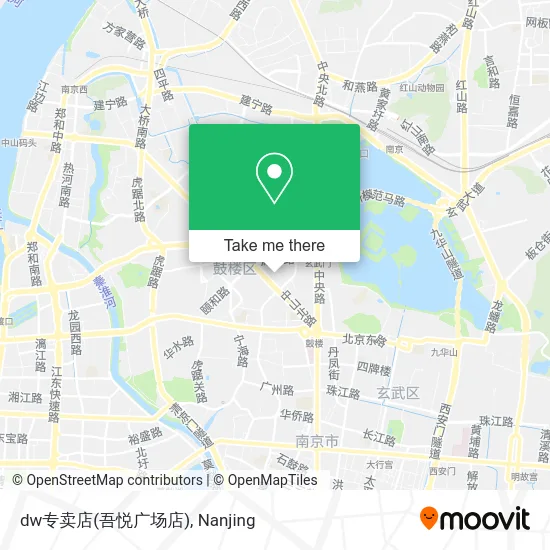 dw专卖店(吾悦广场店) map