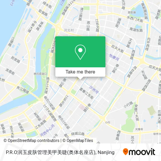 P.R.O润玉皮肤管理美甲美睫(奥体名座店) map