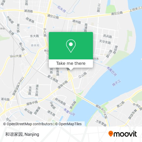 和谐家园 map