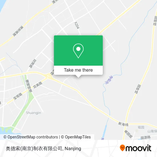 奥德索(南京)制衣有限公司 map