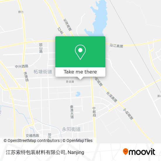 江苏索特包装材料有限公司 map