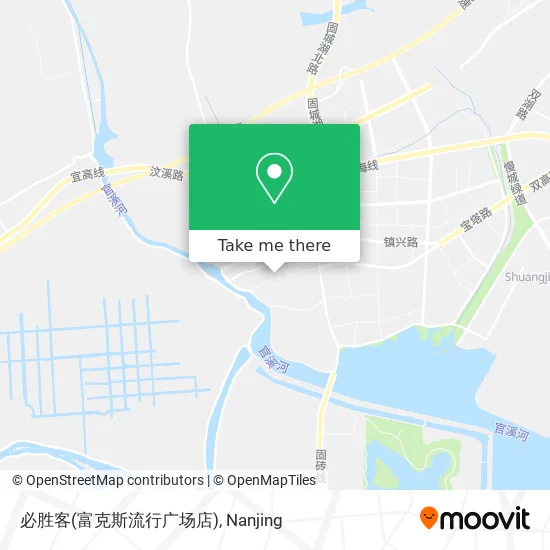 必胜客(富克斯流行广场店) map