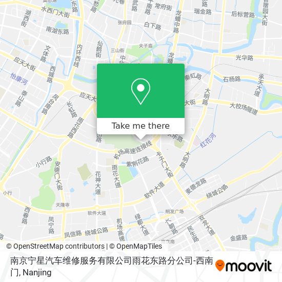 南京宁星汽车维修服务有限公司雨花东路分公司-西南门 map