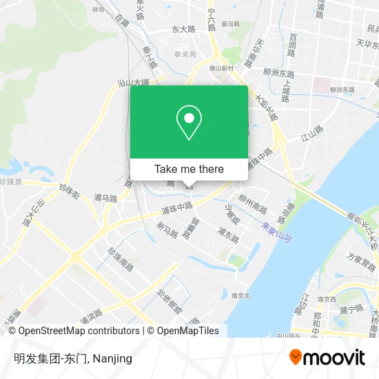 明发集团-东门 map