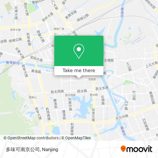 多味可南京公司 map
