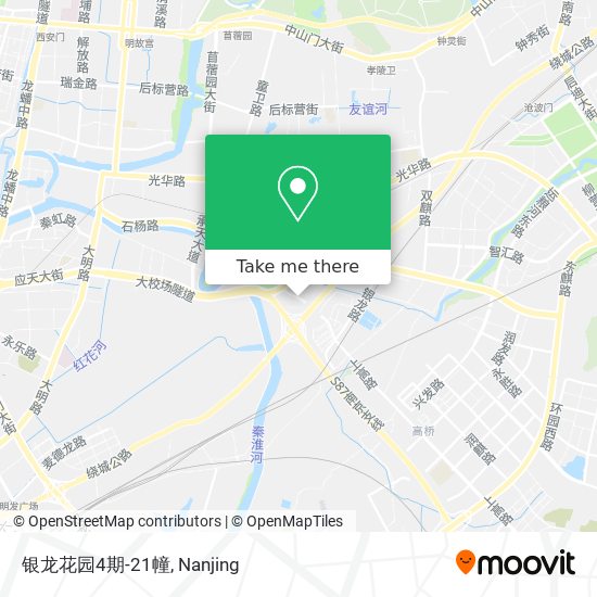 银龙花园4期-21幢 map