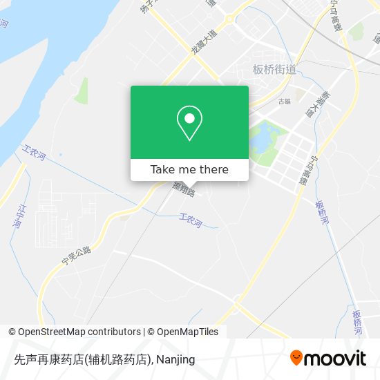 先声再康药店(辅机路药店) map