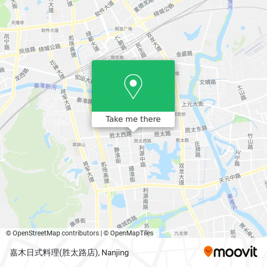 嘉木日式料理(胜太路店) map