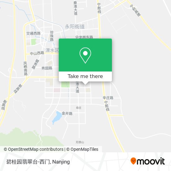 碧桂园翡翠台-西门 map