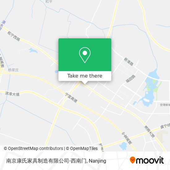 南京康氏家具制造有限公司-西南门 map