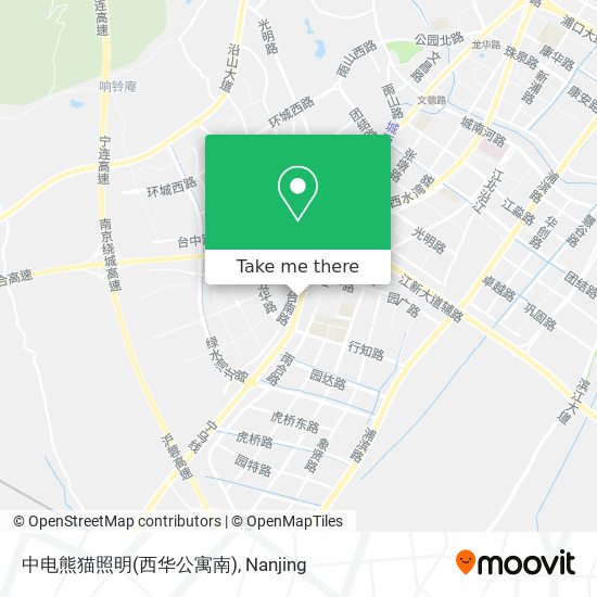 中电熊猫照明(西华公寓南) map