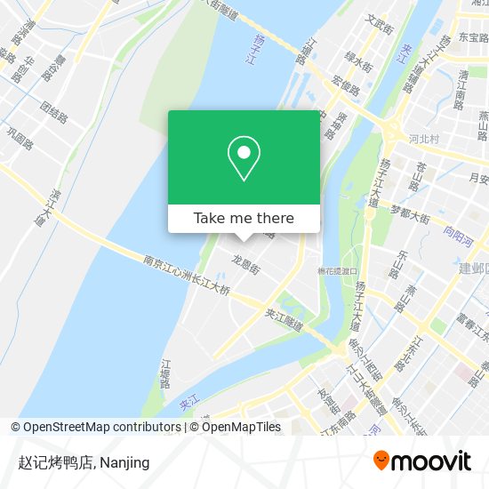 赵记烤鸭店 map
