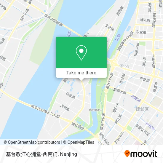 基督教江心洲堂-西南门 map