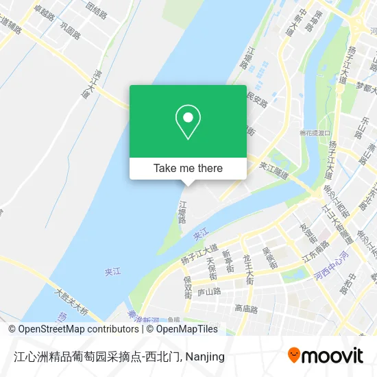 江心洲精品葡萄园采摘点-西北门 map