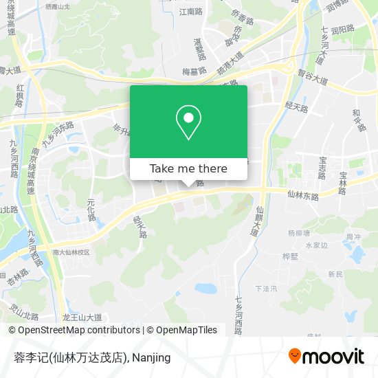 蓉李记(仙林万达茂店) map