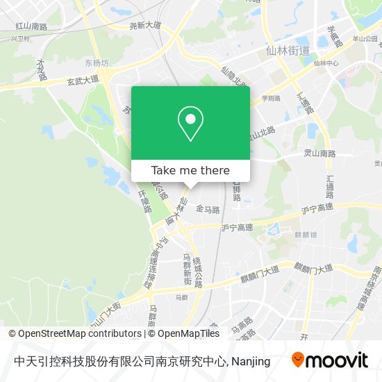 中天引控科技股份有限公司南京研究中心 map