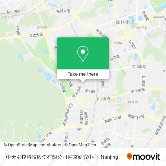 中天引控科技股份有限公司南京研究中心 map