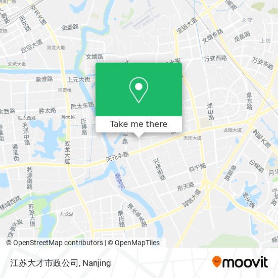 江苏大才市政公司 map