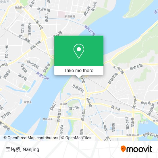 宝塔桥 map