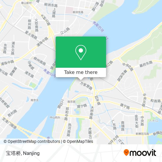 宝塔桥 map