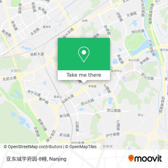 亚东城学府园-8幢 map
