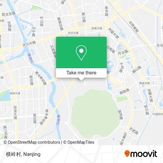 横岭村 map